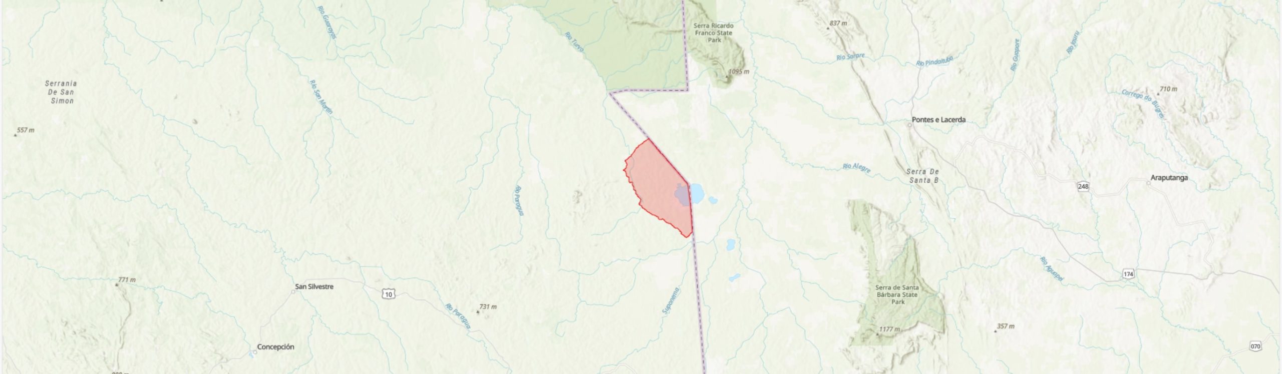 TIPAS-Bolivia-ANMI Municipal Laguna Marfil IPA boundary map