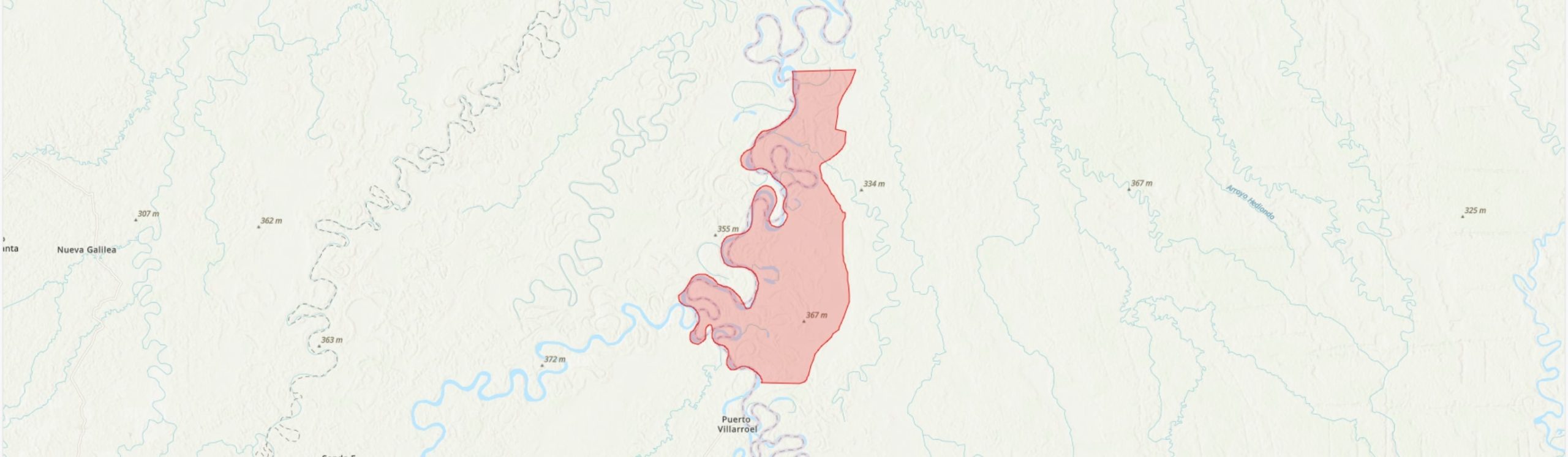 TIPAS-Bolivia-Meandros Antiguos del Río Ichilo IPA boundary map