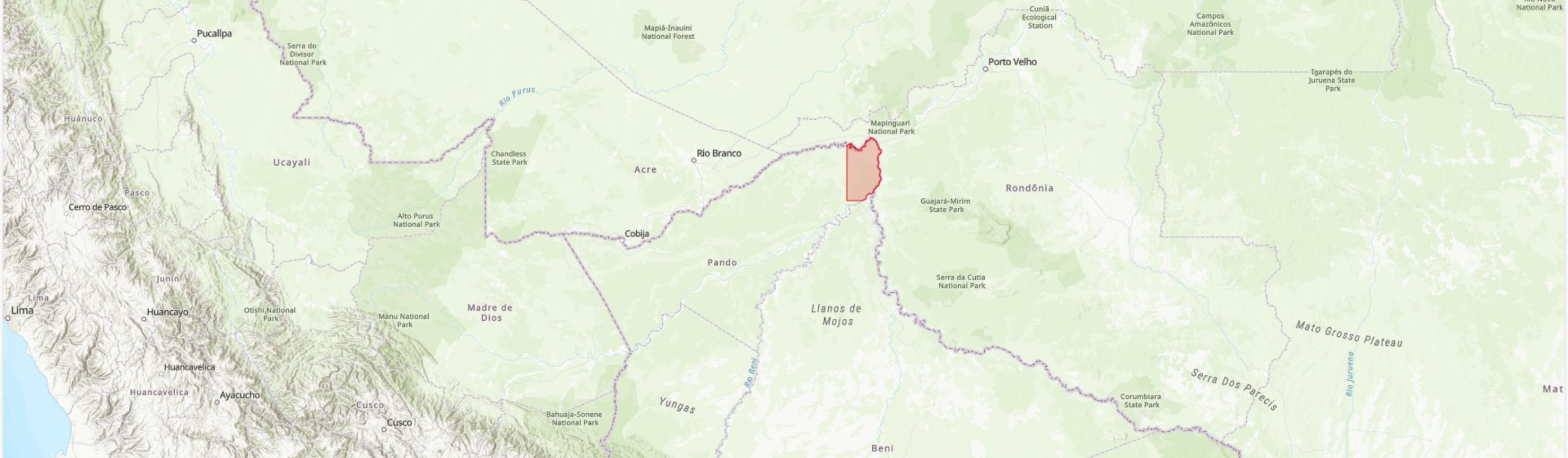TIPAS-Bolivia-Nueva Esperanza IPA boundary map