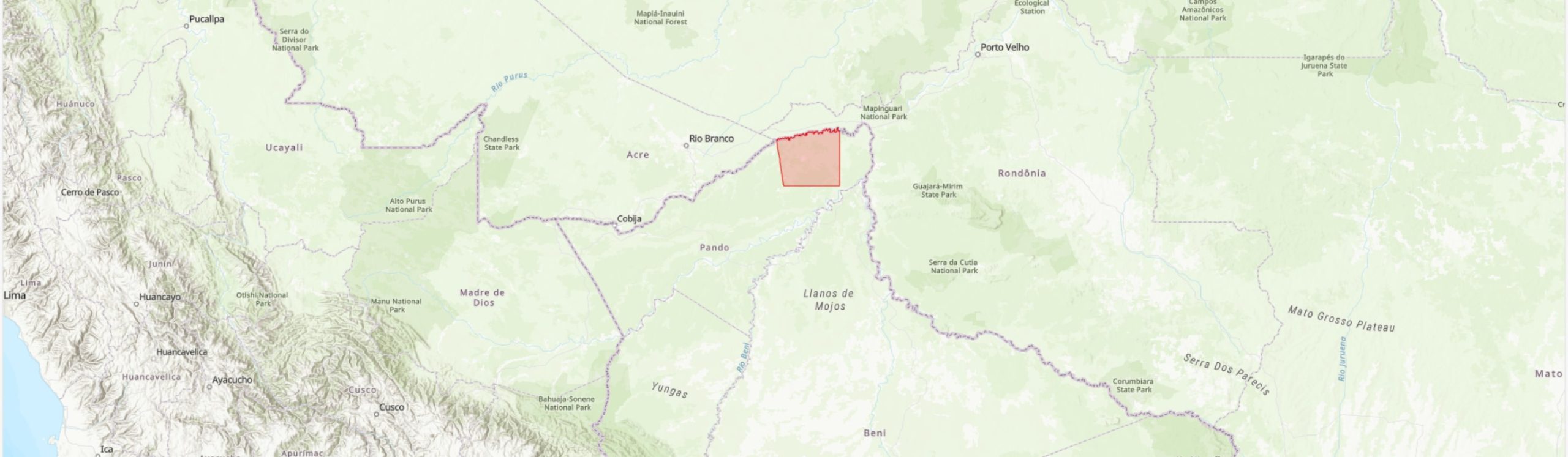 TIPAS-Bolivia-Santos Mercado IPA boundary map